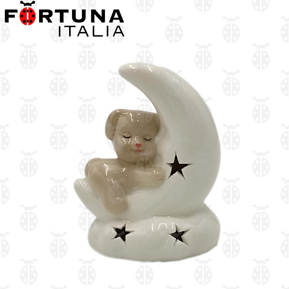 Faveur LED pour chien en porcelaine Duesse