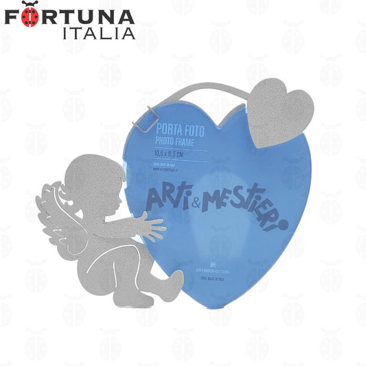 Bomboniera Portafoto Angioletto Arti e Mestieri in Ferro