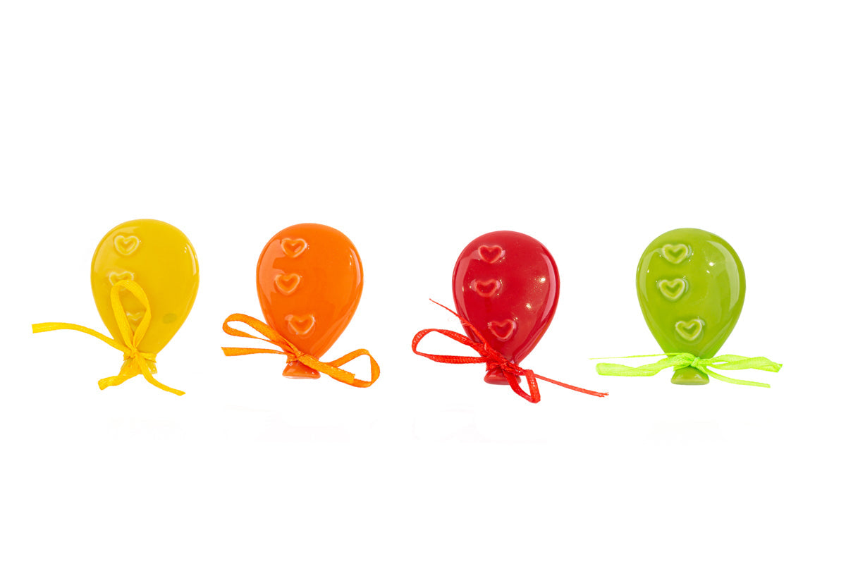 Favor Placeholder Magnet Assorted Balloon Stars