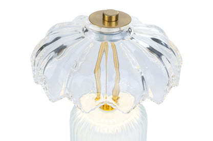 Bomboniera Lampada Vetro LED Ambra o Bianca con Box Regalo Le Stelle