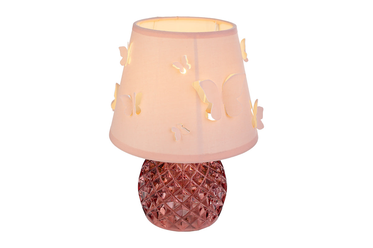 Bomboniera Lampada Vetro Farfalle con Box Regalo Le Stelle
