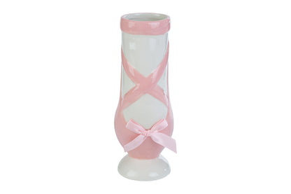Bomboniera Portapenne Scarpette Danza Ceramica con Box Le Stelle