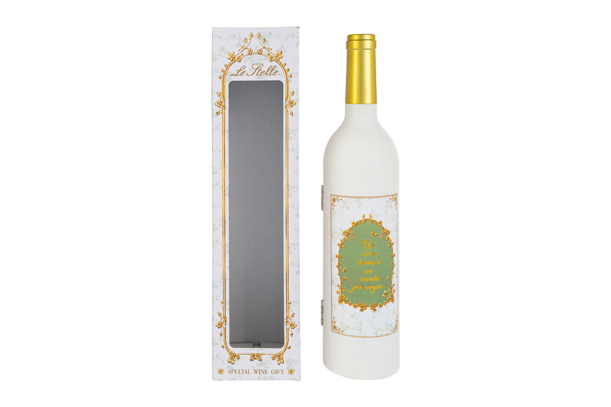 Bomboniera Set Accessori Vino in Bottiglia White Le Stelle