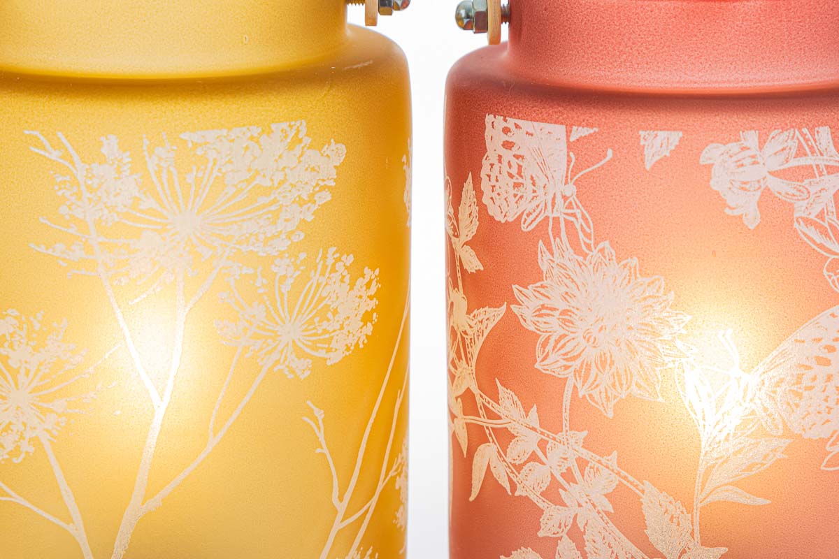 Glass Lantern Favor The Stars