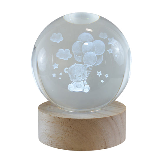 Favor Balloon LED 4 colors Porcelain Stars