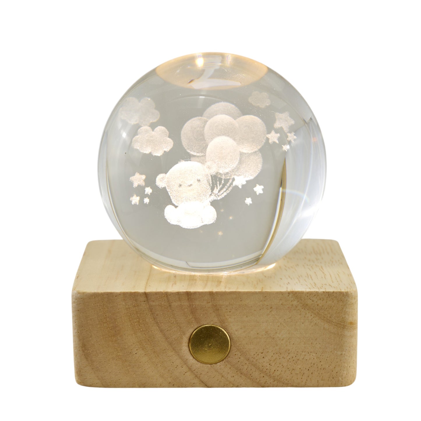 LED Ballon Faveur 4 Couleurs Étoiles En Porcelaine