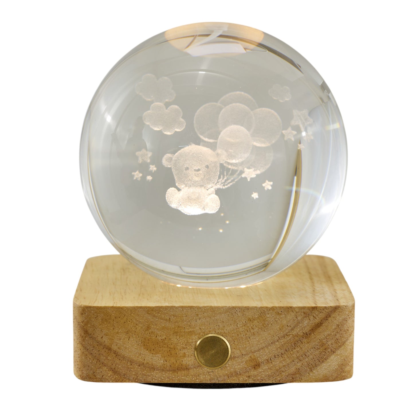 LED Ballon Faveur 4 Couleurs Étoiles En Porcelaine