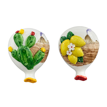 Sicily Balloon Magnet Placeholder Favor