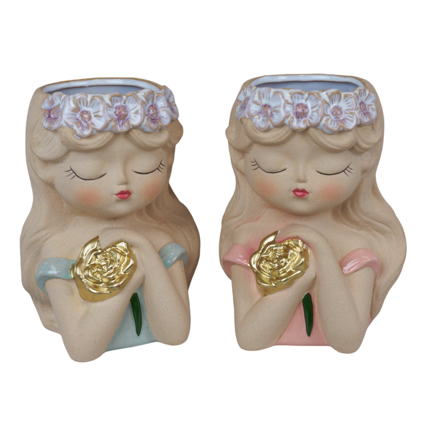 Bomboniera Vaso Busto Ragazza Melograno