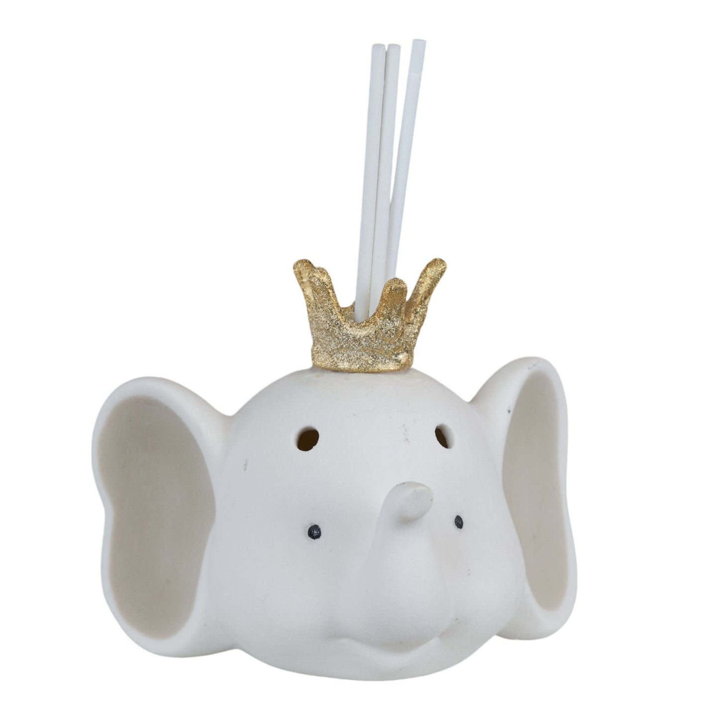 Faveur du parfumeur Led Crown Bear en porcelaine satinée