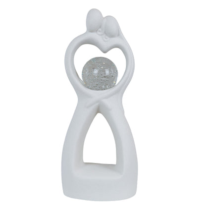 Vase à Faveur Visage Petite Fille Fleurs CBR