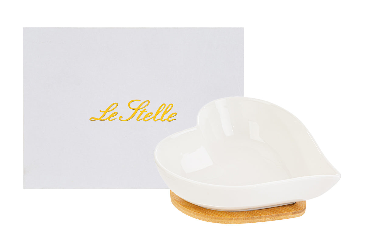 Bol Coeur En Porcelaine Favorisent Les Etoiles 