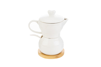 Moka Porcelain Sugar Bowl Favor The Stars 