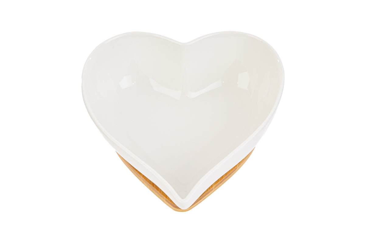 Bol Coeur En Porcelaine Favorisent Les Etoiles 
