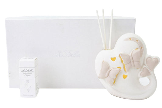 Le Stelle Porcelain Heart Perfumer Favor