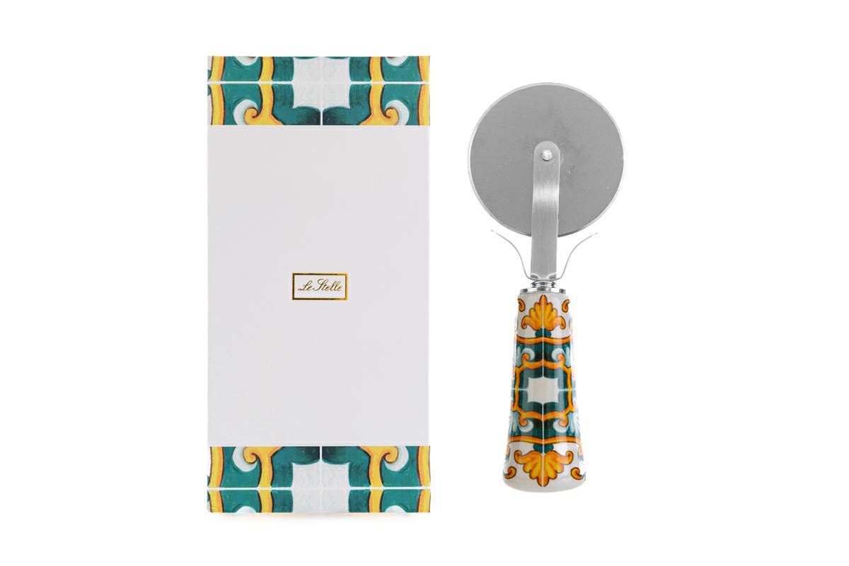 Circus Pizza Cutter Wedding Favor with Case