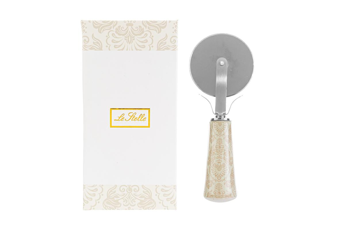 Circus Pizza Cutter Wedding Favor with Case