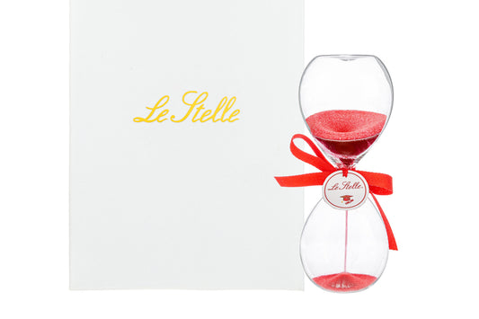 Hourglass Graduation Glass Stars Favor