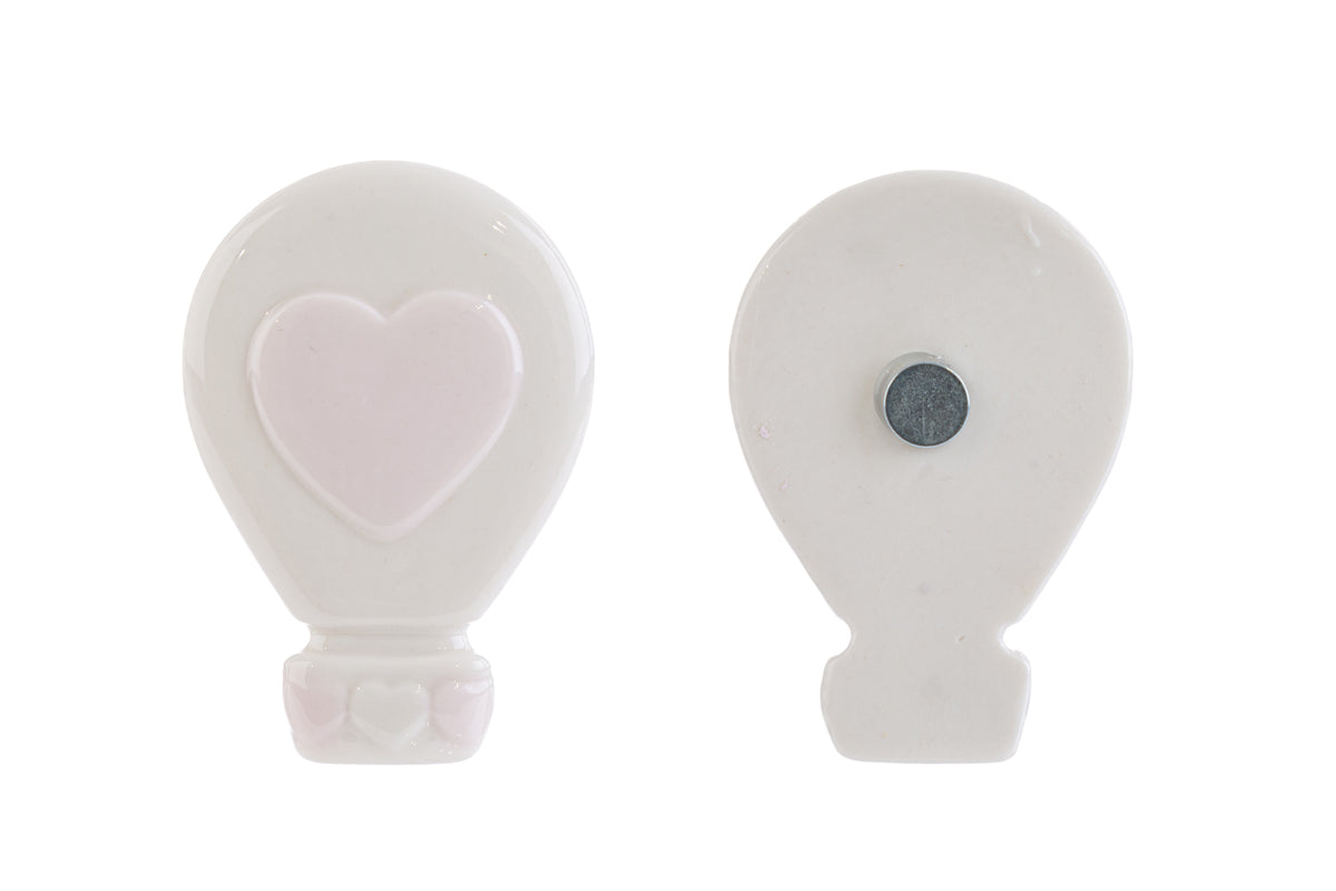 Favor Placeholder Magnet Hot Air Balloon Porcelain The Stars