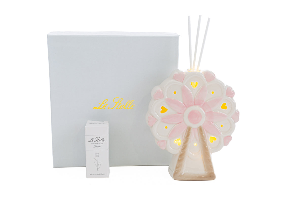 Ferris Wheel Porcelain Led Stars Perfumer Favor