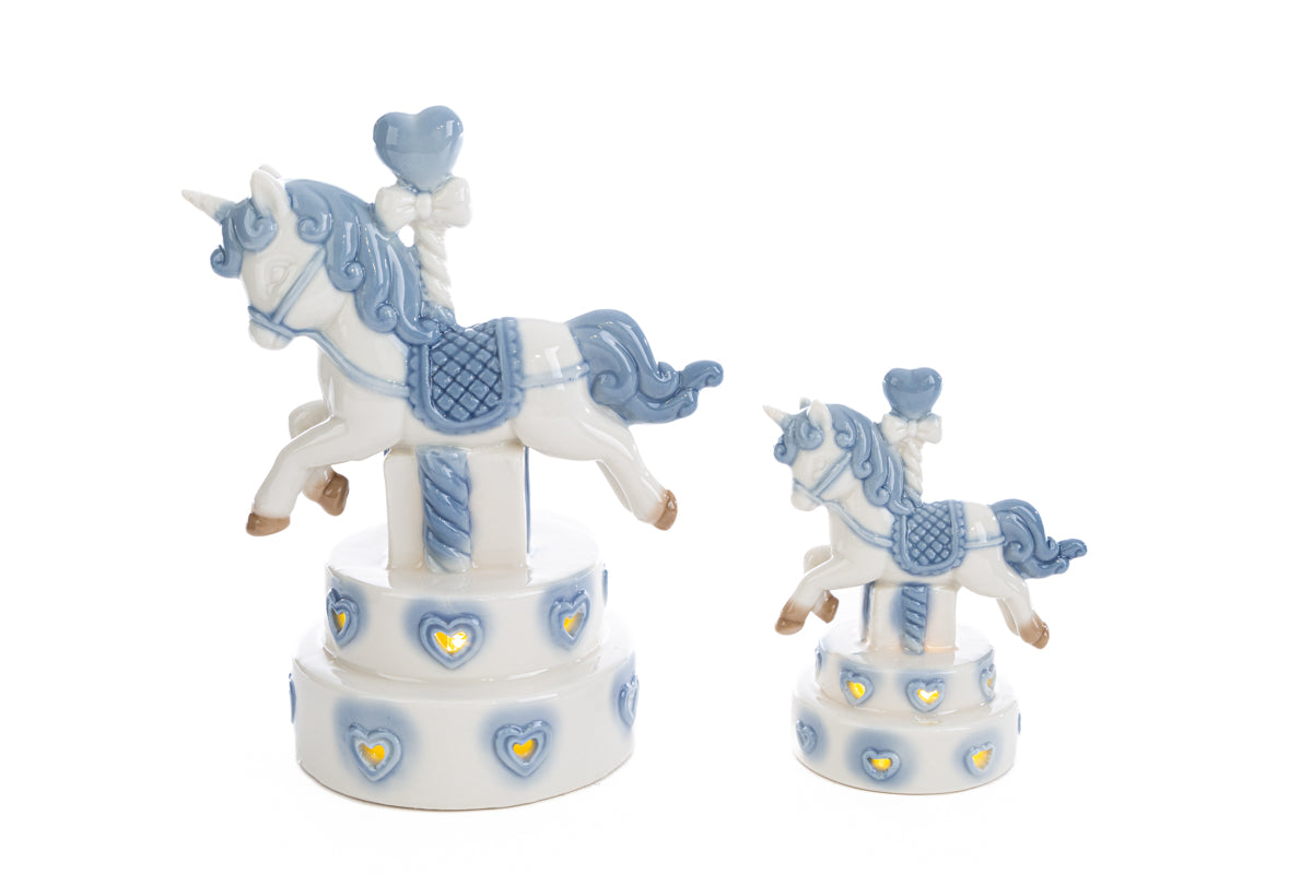 Led Star Porcelain Unicorn Favor