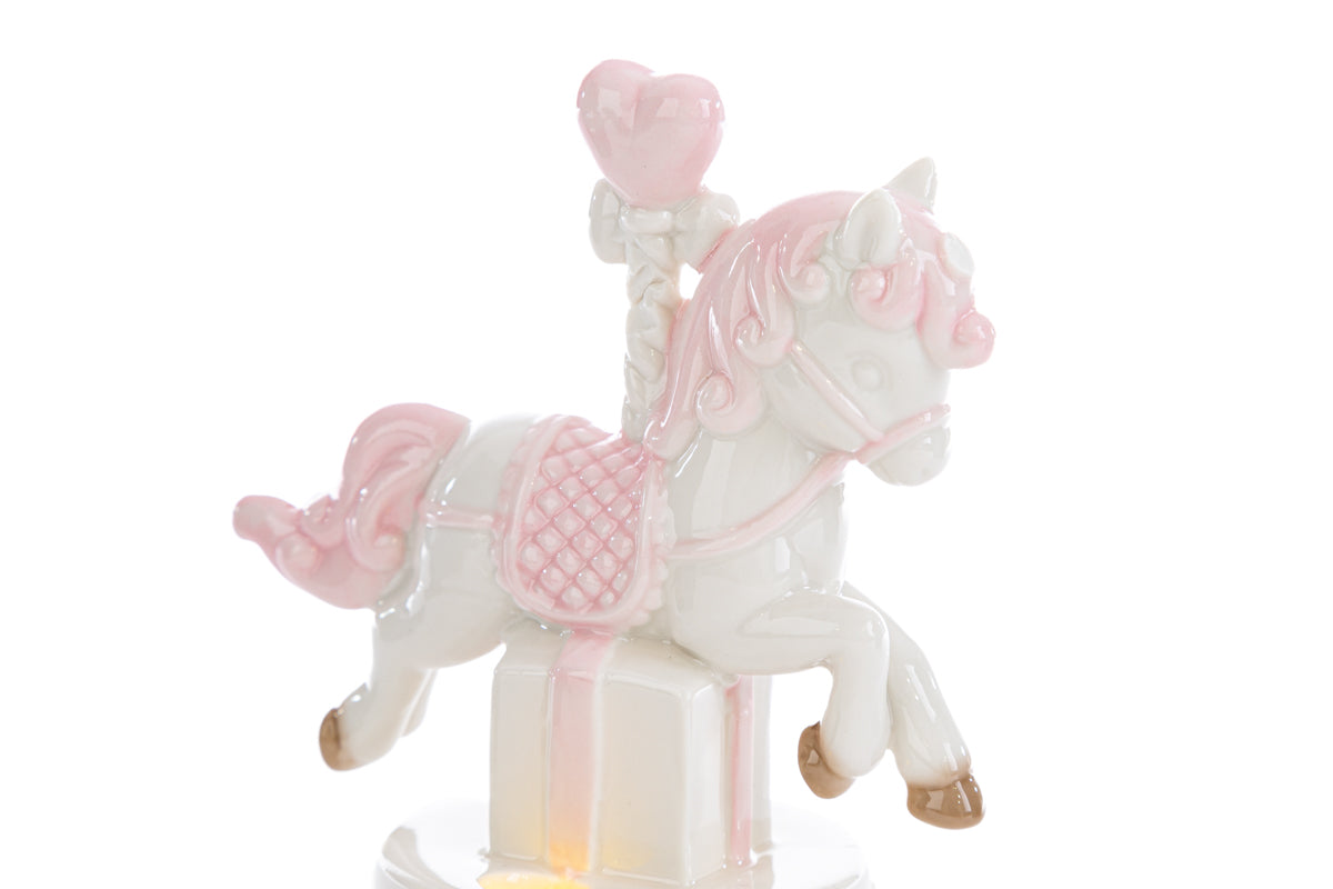Led Star Porcelain Unicorn Favor