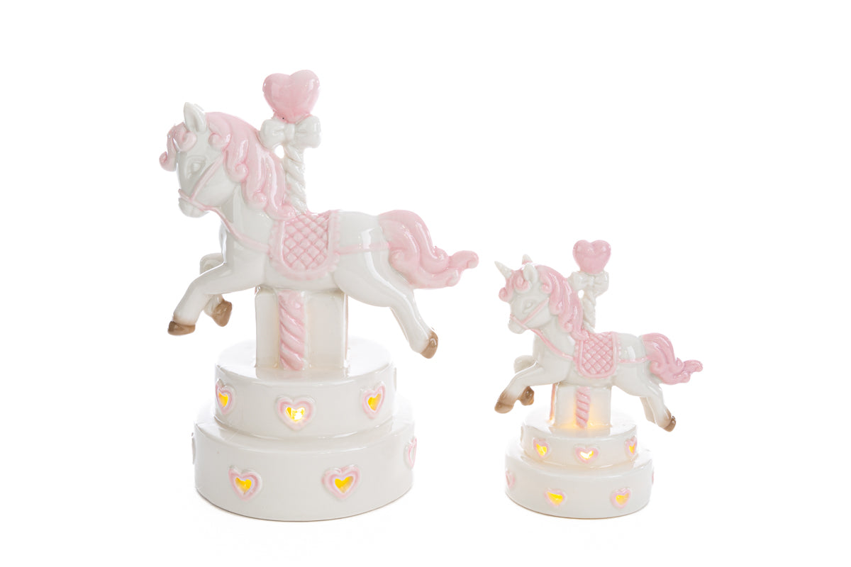 Led Star Porcelain Unicorn Favor