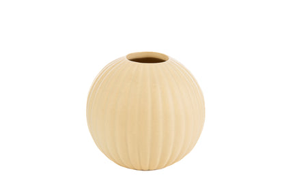 Bomboniera Vaso Porcellana Giallo Le Stelle