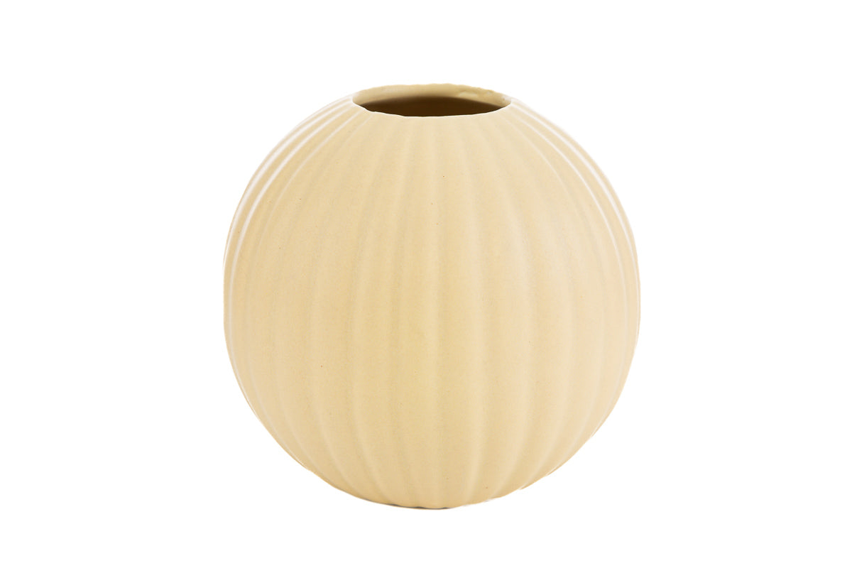 Bomboniera Vaso Porcellana Giallo Le Stelle