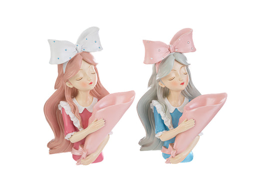 Girl Le Stelle Resin Vase Favor