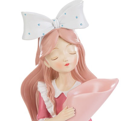 Faveur de vase en résine Girl Le Stelle