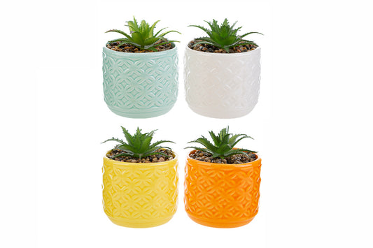 Favor Ceramic Vase Artificial Plant The Stars