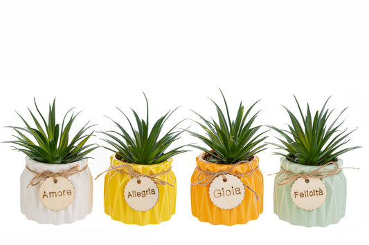 Favor Ceramic Vase Artificial Plant The Stars