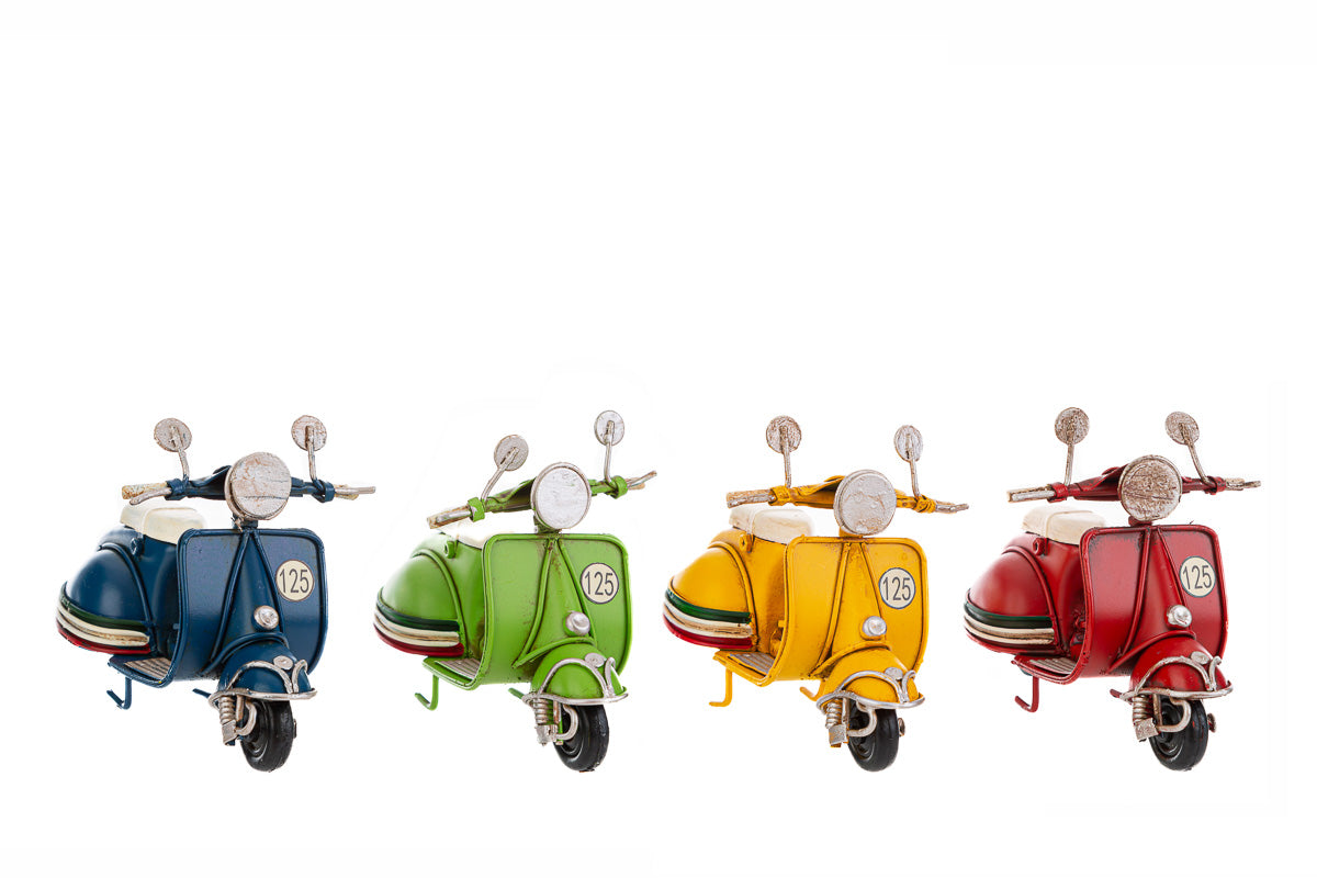 Faveur métal Moto 125 en 4 couleurs Le Stelle