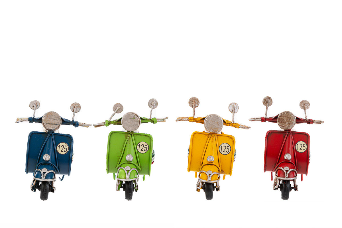 Faveur métal Moto 125 en 4 couleurs Le Stelle