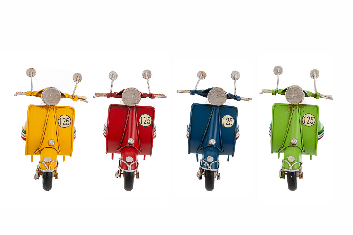 Faveur métal Moto 125 en 4 couleurs Le Stelle