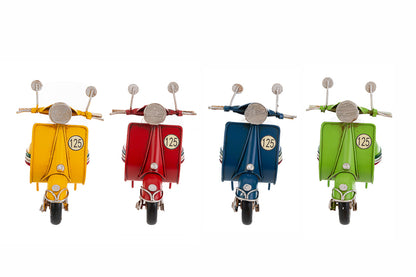 Faveur métal Moto 125 en 4 couleurs Le Stelle