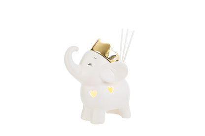 Faveur du Parfumeur Eléphant en Porcelaine Led Le Stelle