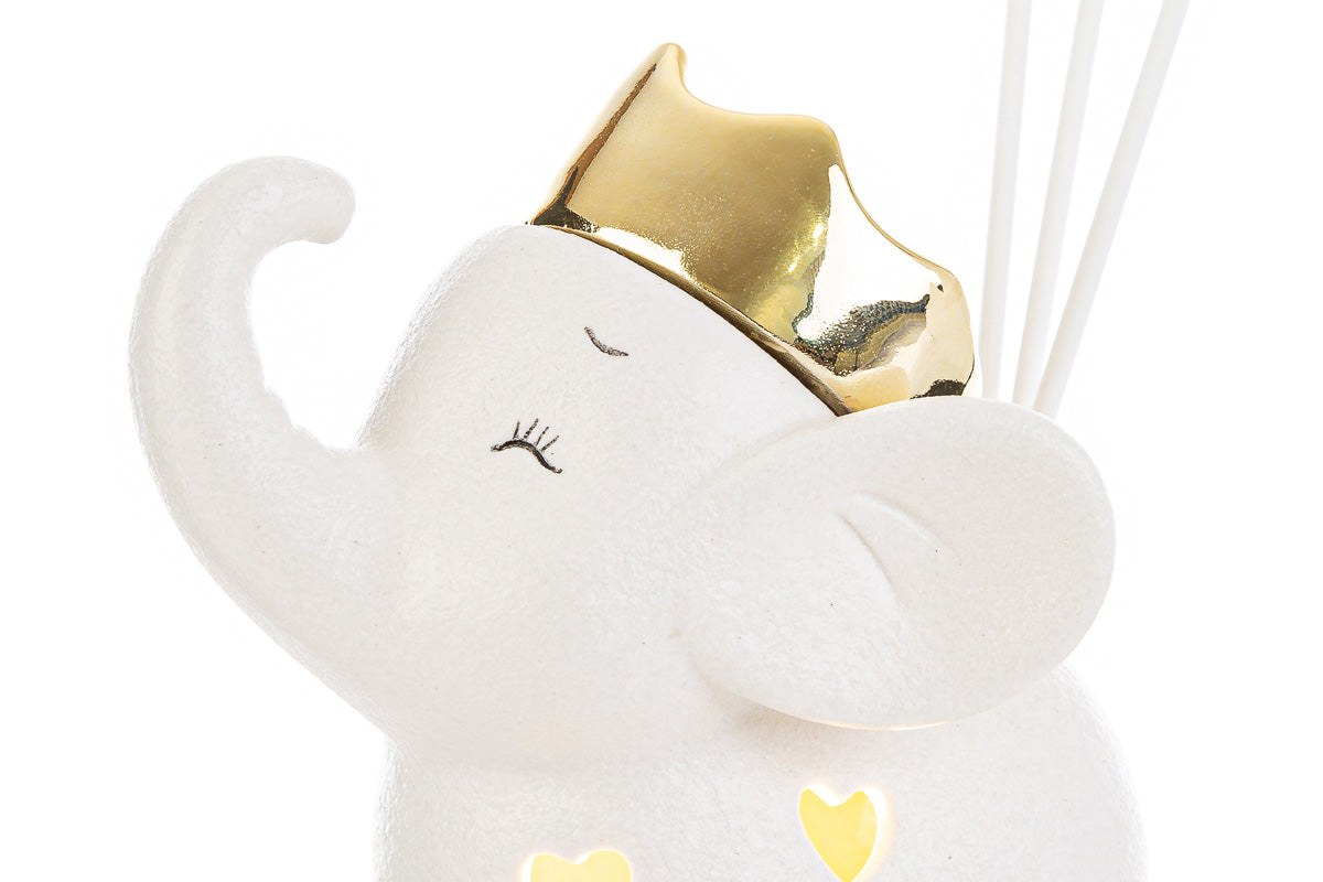 Faveur du Parfumeur Eléphant en Porcelaine Led Le Stelle