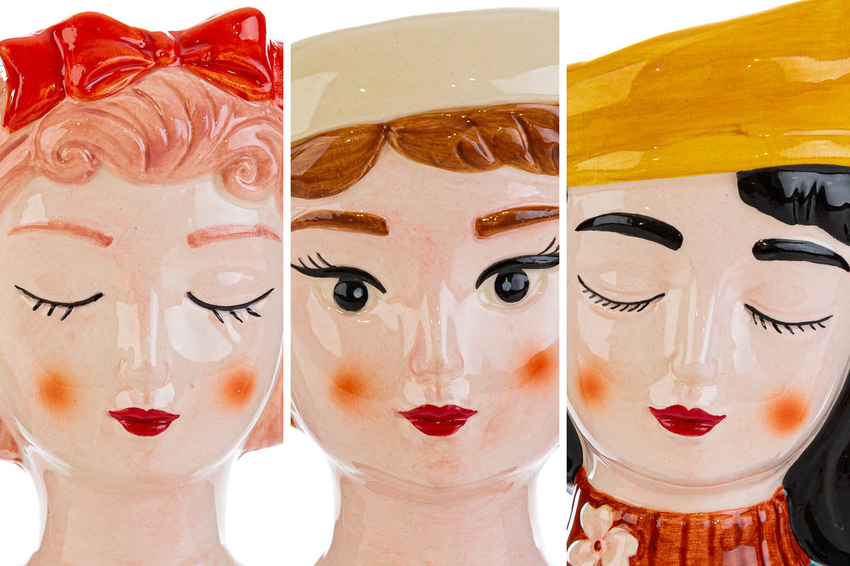 Faveur de vase en céramique Girl Le Stelle
