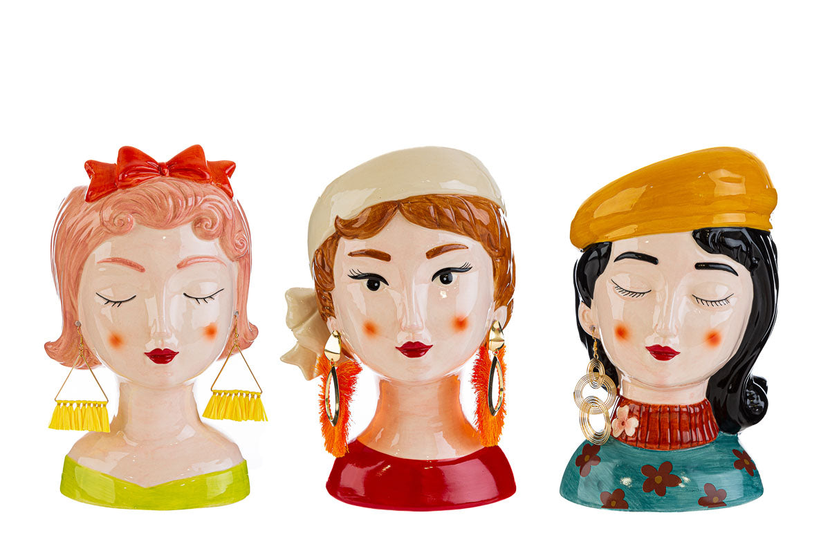 Faveur de vase en céramique Girl Le Stelle