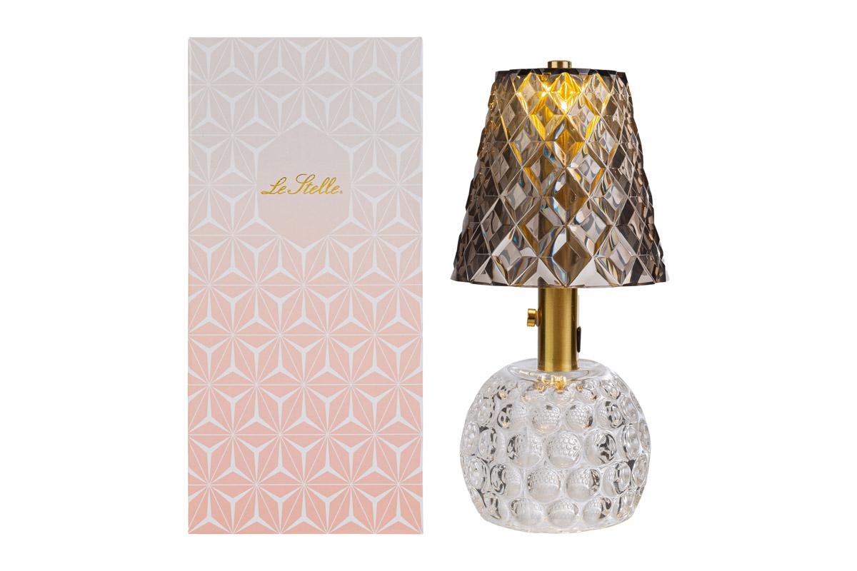 Bomboniera Lampada Vetro LED Touch Le Stelle