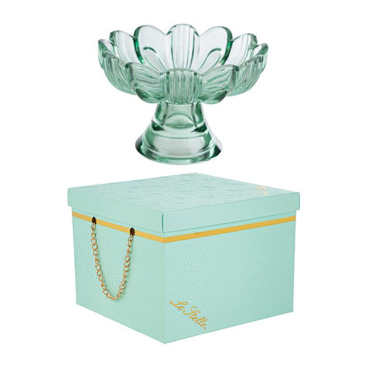 Bomboniera Fiore Alzatina Vetro Le Stelle