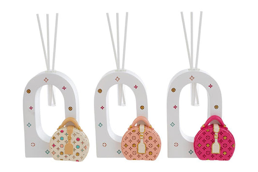 Bomboniera Profumatore Borsetta 3 Colori con Astuccio Le Stelle