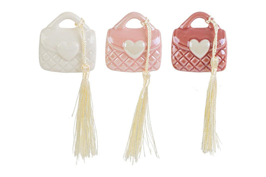 Bomboniera o Segnaposto Calamita Borsetta Porcellana Le Stelle