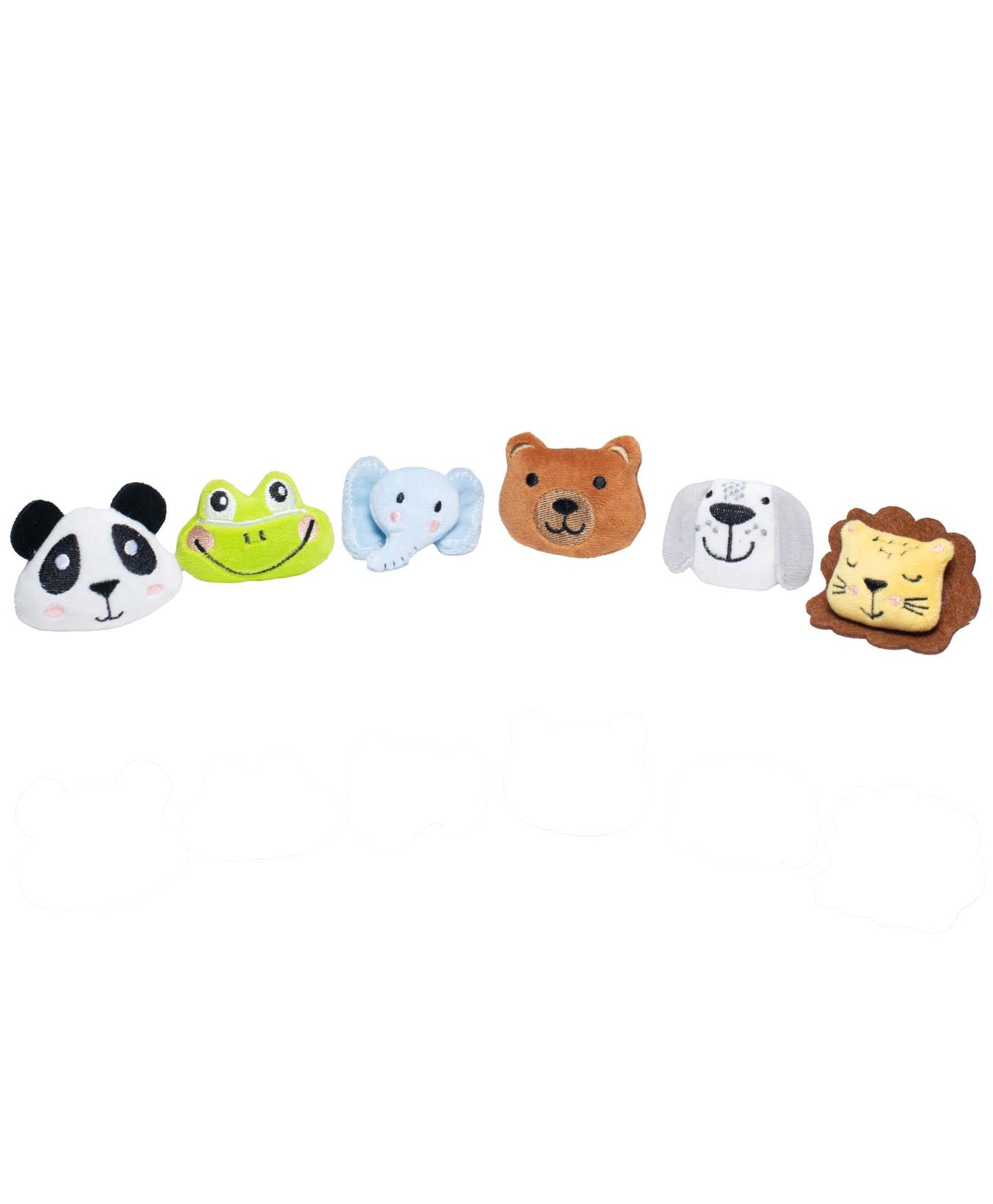 Bomboniera o Segnaposto Peluche Calamita Animali della Foresta Margot