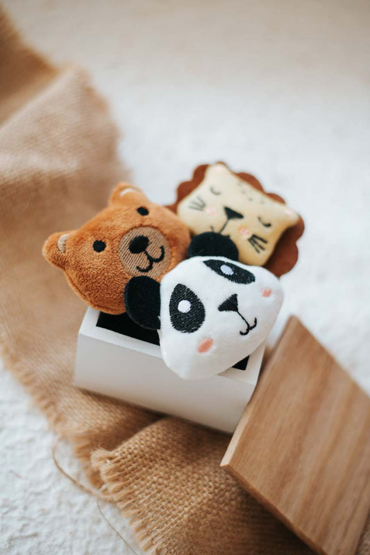 Bomboniera o Segnaposto Peluche Calamita Animali della Foresta Margot