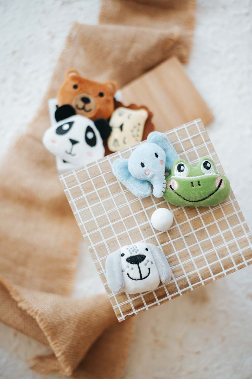 Bomboniera o Segnaposto Peluche Calamita Animali della Foresta Margot