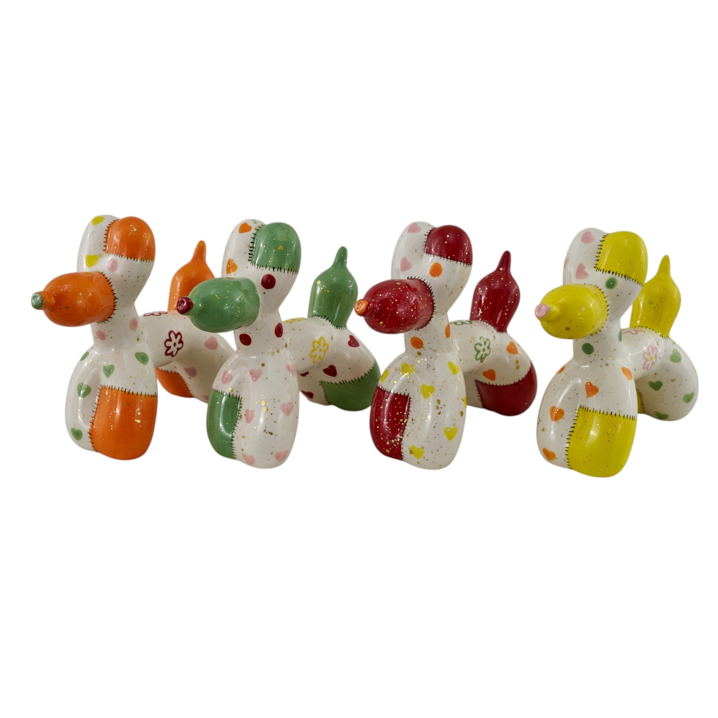 Favor Balloon LED 4 colors Porcelain Stars