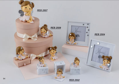 Margot Résine Tirelire Ballerine Faveur